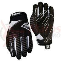 Manusi Five Gloves RACE men's, black/white