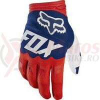 Manusi Fox Mx-Glove Dirtpaw Race Glove Red/White