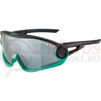 Ochelari Alpina 5W1NG CM+ frame Turquoise-Black lenses Black mirrored