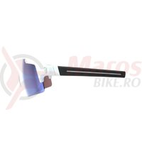 Ochelari BBB BSG-70 FullView HC lentile albastre tip oglinda alb mat