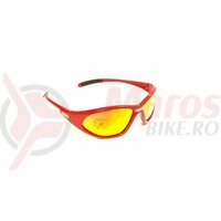 Ochelari Mighty Rayon Kids, rama rosie, cu husa