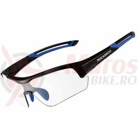 Ochelari ROCKBROS protectie UV400, negru-albastru