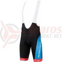 Pantaloni cu bretele Kross PRO blue