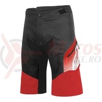 Pantaloni scurti Alpinestars Predator black/red