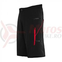 Pantaloni scurti FUNKIER Lucca Pro Kids - Black/Red