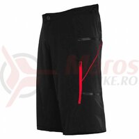 Pantaloni scurti FUNKIER Lucca Pro Men - Black/Red