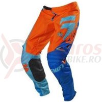 Pantaloni Shift MX-Pant Faction pant orange/blue
