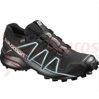 Pantofi alergare Salomon Speedcross 4 Gore-Tex bk/bk/metallic femei