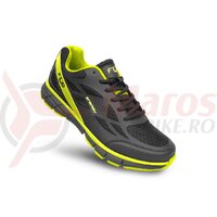 Pantofi ciclism FLR Energy Mtb negru/galben neon