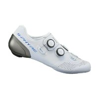 Pantofi ciclism Shimano on-road/road competition SH-RC902MW white