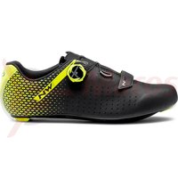 Pantofi Northwave Road Core Plus 2 Black/Yellow