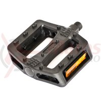 Pedale Bikeforce MTB/BMX plastic negru