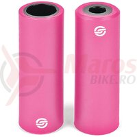 Pegs BMX Salt Pro Steel / Nylon - hot pink