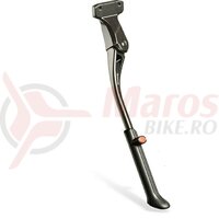 Picior sprijin spate Bikefun 24-29' reglabil pe urechiusa cadru 40 mm aluminiu negru