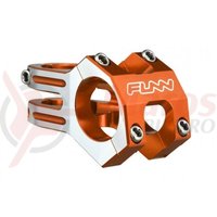 Pipa Funn Funnduro DJ Full CNC 31,8x60mm H:30mm portocaliu anodizat cu laterale argintii