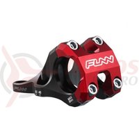 Pipa Funn RSX Light mont.directa R.S.Boxxer 31,8mm ridicare+15 ajustabila 45mm&50mm negru/rosu anodizat