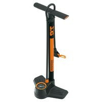 Pompa de podea cu manometru inclus SKS Airkompressor Compact 10.0 DV/SV/AV,600 mm, orange