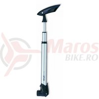 Pompa mini alu telescopica Giyo GP-93 argintie 120psi