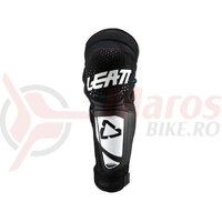 Protectii genunghi si tibie Leatt 3DF Hybrid Ext White/Black