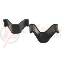 Protective caps f.Support rail Top Bike Set of 2