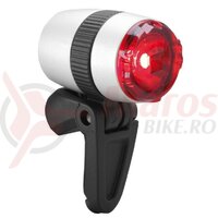 rear light b&m µ for dynamo silver
