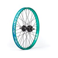 Roata BSD XLT Revolution Laufrad RHD (mit Nabenschutz), teal (schwarze Nabe)