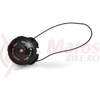 Rotita inchizatoare FLR A-A17 - Negru (scurta)