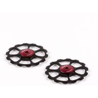 Rotite schimbator 12V Pulley wheels Ceramic - black