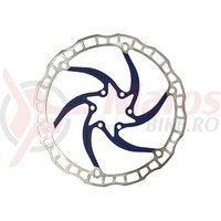 Disc frana Ashima ARO-08 160mm albastru