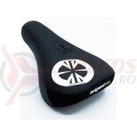 Sa BMX sintetica, negra/alb