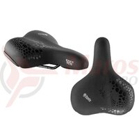 Sa selle royal freeway fit classic/relaxed/unisex classic black blasted oxe rail + scale clip compatible black