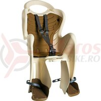Scaun copil spate Bikefun MR Fox Relax B-fix bej cu maro 22kg