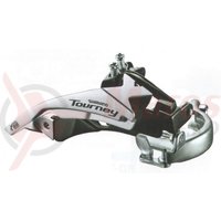 Schimbator fata Shimano Tourney FD-TY500-TS6 3x6/7v tragere dubla 34.9mm CS 66-69 42T chainline 47.5/50mm
