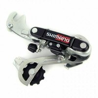 Schimbator spate Shimano TY-18, 6/7vit, argintiu (PAT)
