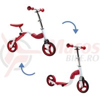 Scooter & bike pentru copii 2 in 1 rosu