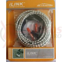 Set cablu schimbator iLINK - ALLIGATOR - ILINKD, 5, MTB, argintiu, tub PTFE+invelis iLINK+accesorii