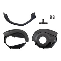Set capace motor aluminiu GEN3 Haibike LE/RI/CEN MOTOR COVER, MOUNTING PLATE