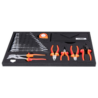 Set scule bicicleta in tool tray Unior RED,FORK WRENCH, PLIERS - 1600SOS14-US