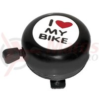 Sonerie otel 'I love my bike' neagra