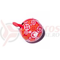 Sonerie Pegas Ding-Dong 60 mm rosu/roz/galben