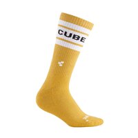 Sosete Cube Socks After Race High Cut Galben