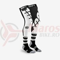 Sosete Rev Knee Brace Performance Moto Black/White Socks