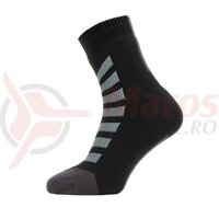 Sosete SealSkinz All Weather Ankle hydrostop black/grey
