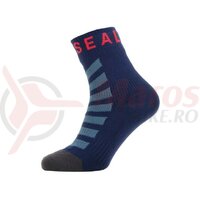 Sosete SealSkinz Warm Weather ankle hydrostop navy/grey/red