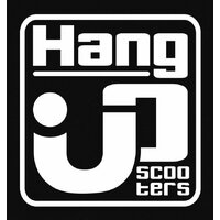 Sticker trotineta Hangup, patrat mare