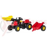 Tractor cu pedale Rolly Kid copii 2-5 ani rosu