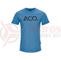 Tricou ACID Organic T-Shirt classic logo blue