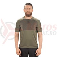 Tricou ciclism Cube AM Round-Neck olive