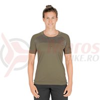 Tricou ciclism Cube AM WS round-neck S/S olive