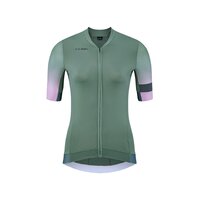 Tricou ciclism Cube Blackline WS Jersey Fade S/S Olive Violet